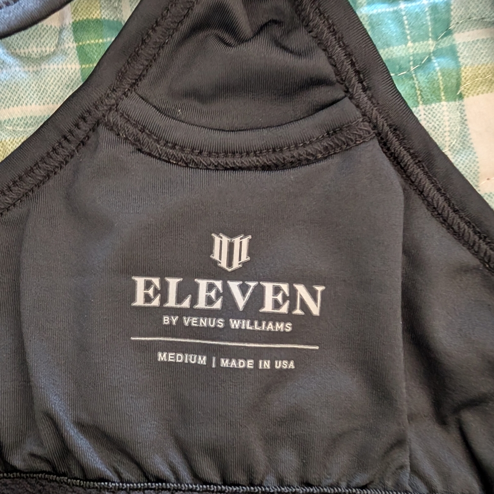 EleVen by Venus Williams Black Fitted Sleeveless Tank Top - Picture 4 of 7